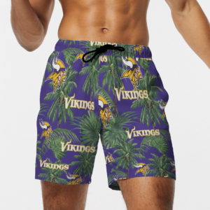 Minnesota Vikings Tropical Hawaii Shirt, Shorts
