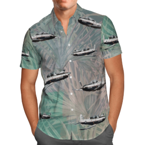 Beechcraft T-6 Texan II Hawaiian Beach Shirt, Shorts