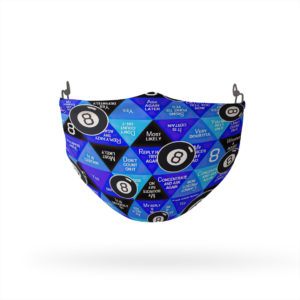 Magic 8-Ball The Answers Reusable Cloth Face Mask