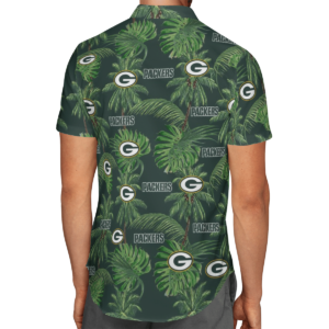 Green Bay Packers Tropical Palm Tree Hawaii Shirt, Shorts