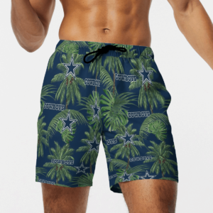 Dallas Cowboys Tropical Palm Tree Hawaii Shirt, Shorts