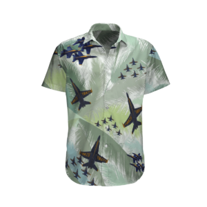 US Blue Angels USN Hawaiian Beach Shirt, Shorts