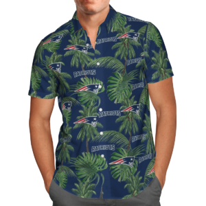 New England Patriots Tropical Palm Tree Hawaii Shirt, Shorts
