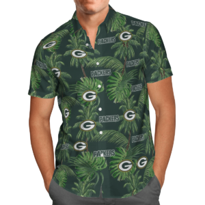 Green Bay Packers Tropical Palm Tree Hawaii Shirt, Shorts