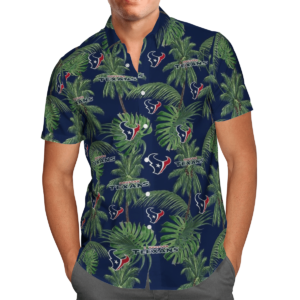Houston Texans Tropical Palm Tree Hawaii Shirt, Shorts