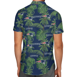 New England Patriots Tropical Palm Tree Hawaii Shirt, Shorts
