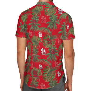 St. Louis Cardinals Tropical Palm Tree Hawaii Shirt, Shorts
