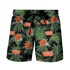 Cleveland Browns Tropical Palm Tree Hawaii Shirt, Shorts