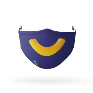 Kraft Macaroni & Cheese Smile Reusable Cloth Face Mask