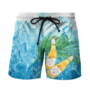 Michelob ULTRA Bear Hawaiian Beach Shirt, Shorts