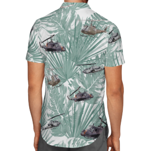 Vietnam Aircraft And Huey Helicopter Hawaiian Beach Shirt, Shorts