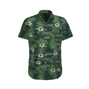 Green Bay Packers Tropical Palm Tree Hawaii Shirt, Shorts