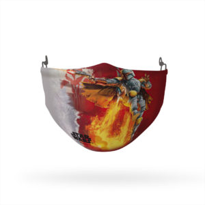 Star Wars Boba Fett Fire Reusable Cloth Face Mask