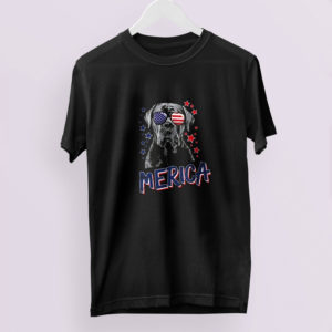 Merica Cane Corso Dog 4th Of July Shirt