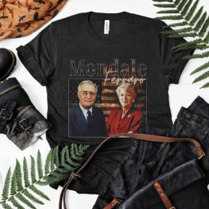Mondale and Ferraro For American 1984 Vintage Democrat Campaign T-Shirt
