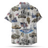 Eagle Ripping American Flag 4th of July Button Up Shirt