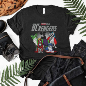 Border Collie Dog Bcvengers T shirt