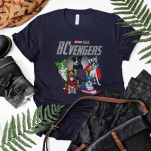 Border Collie Dog Bcvengers T shirt