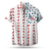 English Springer Spaniel American Flag 4th of July Hawaiian shirt