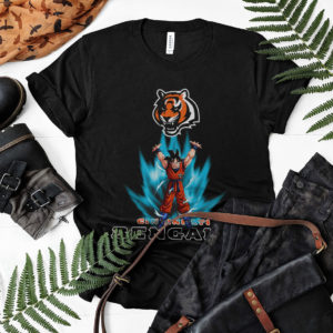 Son Goku Powering Up In Energy Cincinnati Bengals Shirt