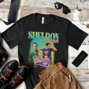 SHELDON COOPER Tribute T-shirt