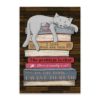 There Was A Girl Who Really Loved Cats And Had Tattoos Canvas, Poster