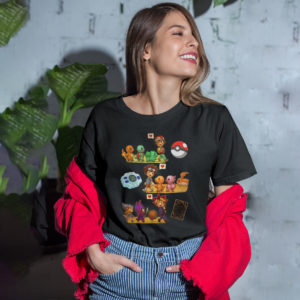 Satoshi Pokemon Yagami Taichi Digimon Adventure Yami Yugi Yu-Gi-Oh shirt