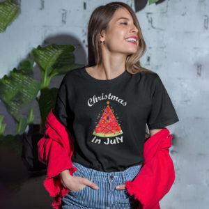 Christmas In July Summer Melon Christmas Tree Summer shirt