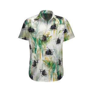 Army MD Helicopters MH-6 Little Bird Hawaiian Shirt, Shorts Army MD Helicopters MH-6 Little Bird Hawaiian Shirt, Shorts