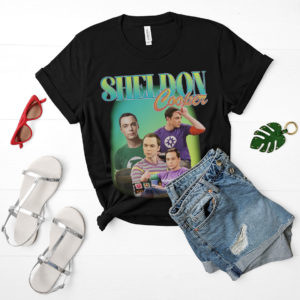SHELDON COOPER Tribute T-shirt