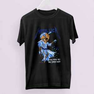 Metallica Shirt Their Money Tips Her Scales Again