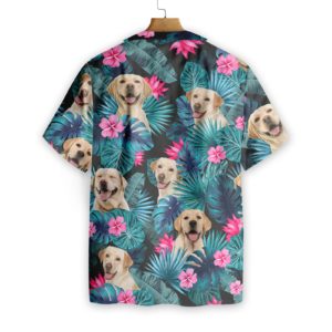 Tropical Labrador Hawaiian Print Shirts