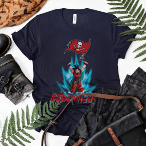 Son Goku Powering Up In Energy Tampa Bay Buccaneers Shirt