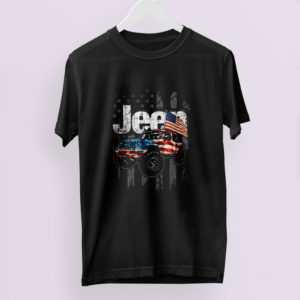 Jeep Car 4th Of July Happy Independence Day Shirt