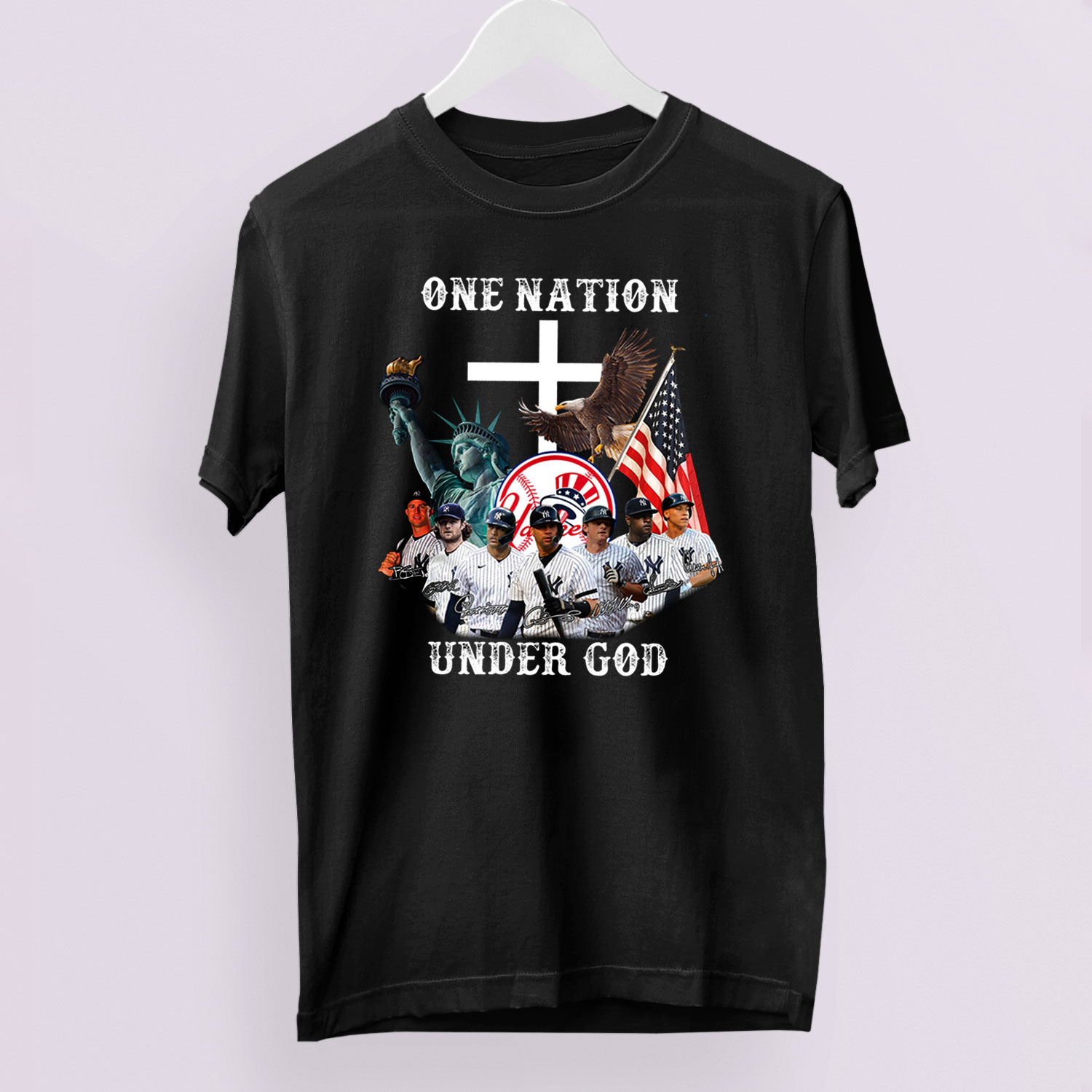 One Nation Under God New York Yankees 2021 Shirt, Aaron Judge