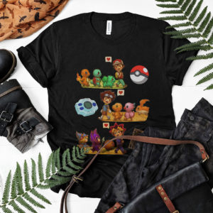 Satoshi Pokemon Yagami Taichi Digimon Adventure Yami Yugi Yu-Gi-Oh shirt