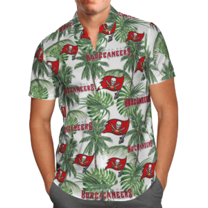 Tampa Bay Buccaneers Tropical Hawaiian Shirt, Shorts