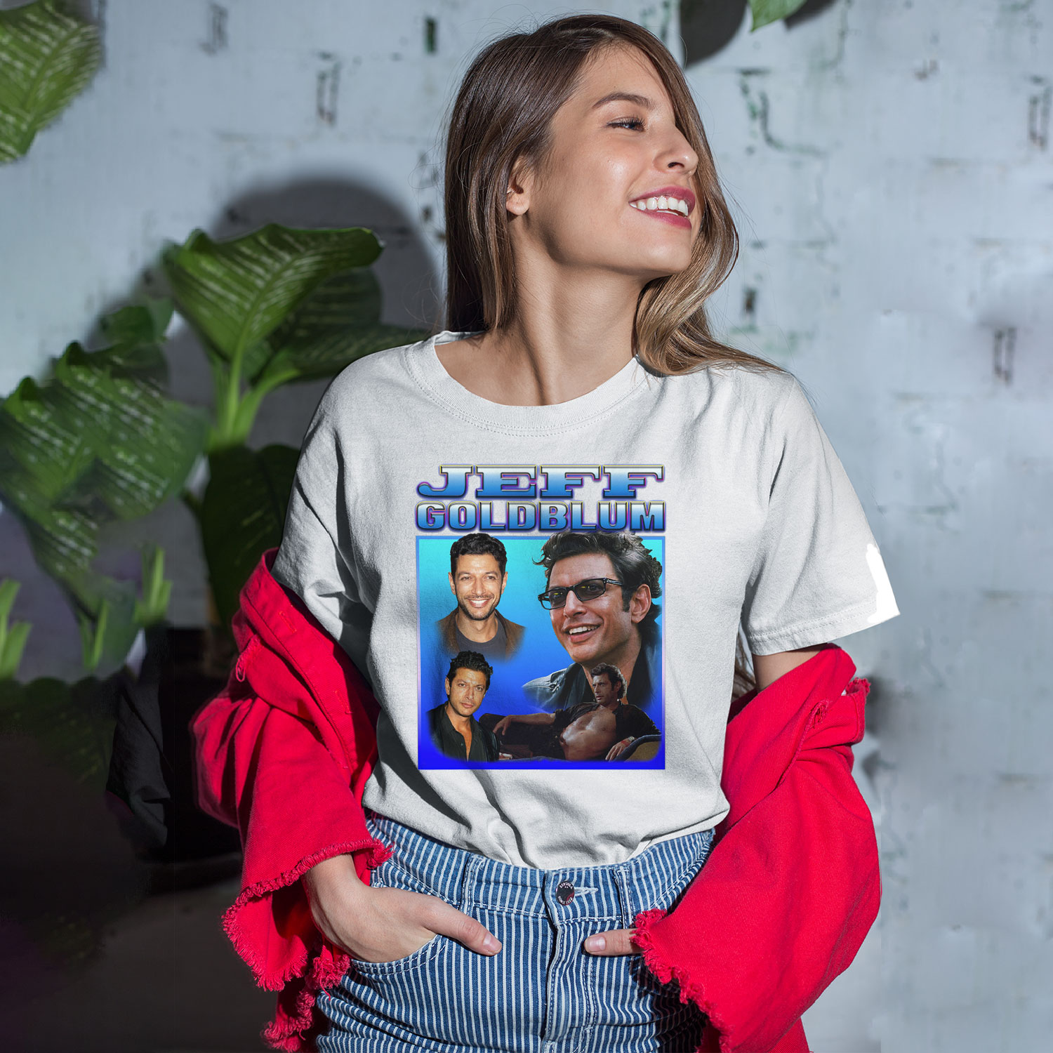 JEFF GOLDBLUM Tribute Inspired T-Shirt