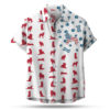 Brittany American Flag 4th of July Hawaiian shirt