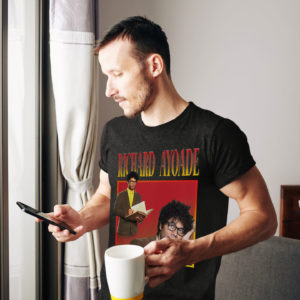 RICHARD AYOADE Tribute Tee shirt
