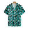 Goldfinches and Apple Blossoms Hawaiian Floral Print Shirts
