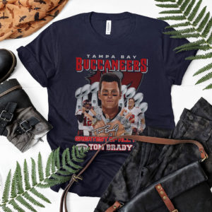 12 Tom Brady Signature Greastest Of All Time Tampa Bay Buccaneers shirt