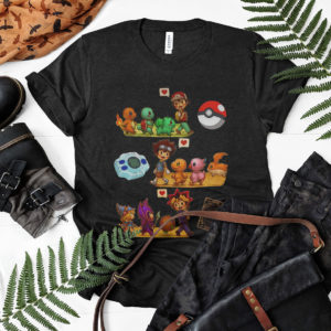 Satoshi Pokemon Yagami Taichi Digimon Adventure Yami Yugi Yu-Gi-Oh shirt