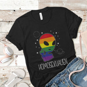 Pride Lgbt Alien Homosexualien Shirt