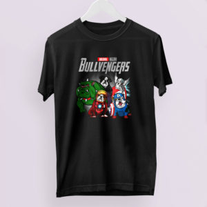 Bull dogs Avengers Bullvengers t-shirt