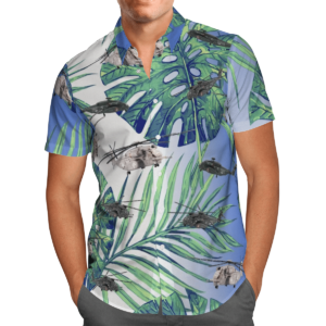Navy MH-53e Sea Dragon Hawaiian Shirt, Shorts