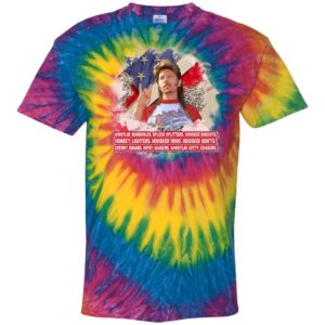 Joe Dirt 4th Of July USA Flag Tie Dye shirt