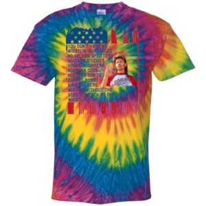 Joe Dirt Merica’ 4th of July Tie Dye Shirt
