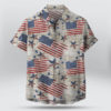 Timeless Treasures We The People Declaration Of Independence 4th of July Button Up Shirt