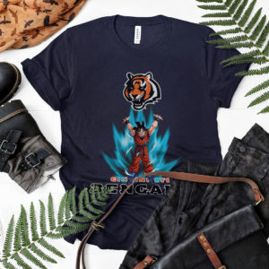 Son Goku Powering Up In Energy Cincinnati Bengals Shirt